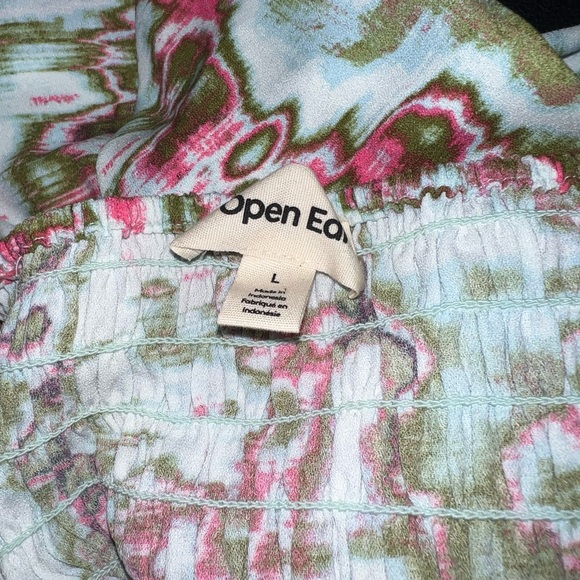 Open Edit Ruched Crop Top - Picture 2 of 3